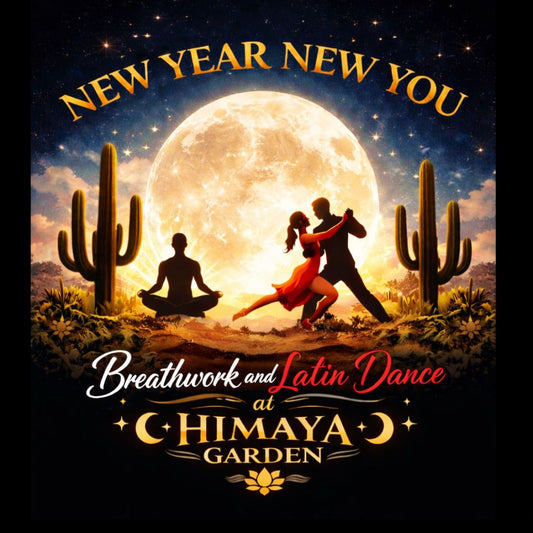 Full Moon Breathwork & Latin Dance at Himaya Garden, Saturday, January 3rd, 2026