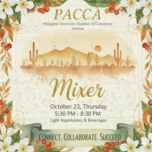 PACCA Mixer | Oct 23, Thursday