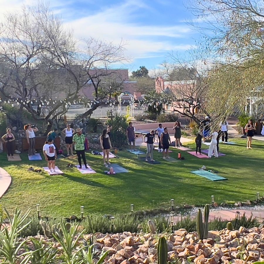 Levitate: DJ Yoga, Sound Bath & Dance Cardio | Sunday, March 29, 2026 | Tucson AZ