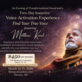 Throat Singing & Voice Activation Immersion | March 14 & 15, Tucson